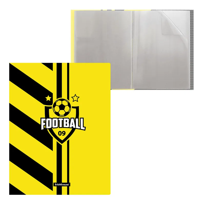 Ντοσιέ σουπλ 20 θέσεων A4 Erich Krause - Football