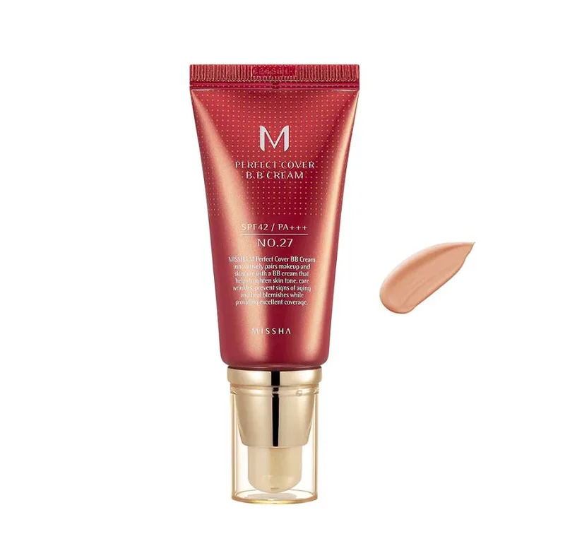 Missha Perfect Cover BB Cream No. 27 Honey Μπεζ SPF 42/PA+++ 20 ml