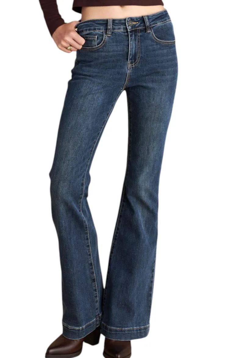 Παντελόνι Jean Attrattivo Flare 9921650-BLUE Γυναικείο