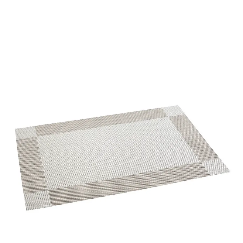 Σουπλά PVC Αδιάβροχο Λευκό 45x30εκ. ESPIEL LUP102K6 (Σετ 6 Τεμάχια) (Υλικό: PVC, Χρώμα: Λευκό) - ESPIEL - LUP102K6