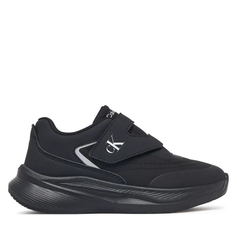Αθλητικά Calvin Klein Low Cut Velcro Sneaker V1X9-83478-1861 S Μαύρο