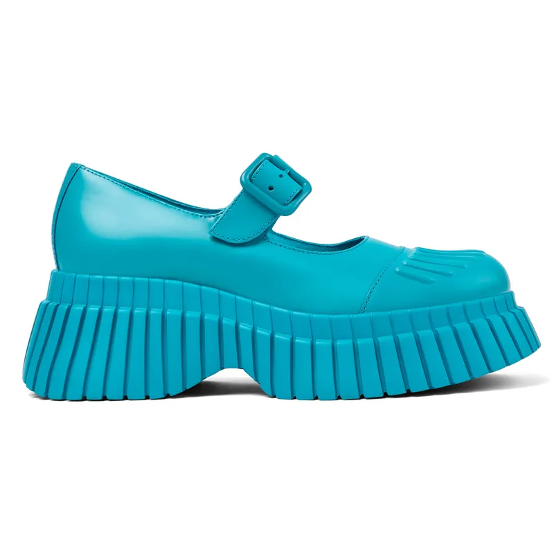 CAMPER BCN - Μπαλαρίνες Για Γυναικεία - Μπλε, Μέγεθος 37, Smooth leather