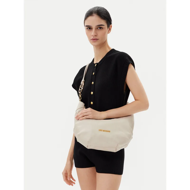 Τσάντα LOVE MOSCHINO JC4053PP1MLF0110 Εκρού