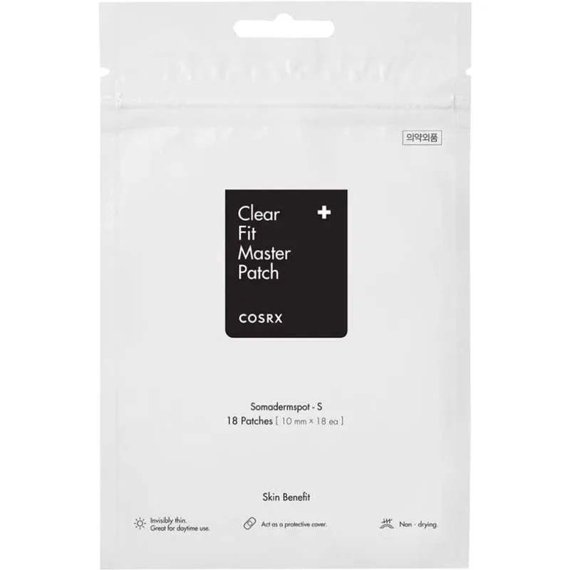 COSRX Master Patch Clear Fit Face Pathes Διάφανα, Ματ & Πολύ Λεπτά Επιθέματα Προσώπου για Ακμή 18 Τεμάχια