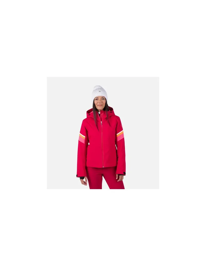 Rossignol W Strawpile Jkt Jacket Red