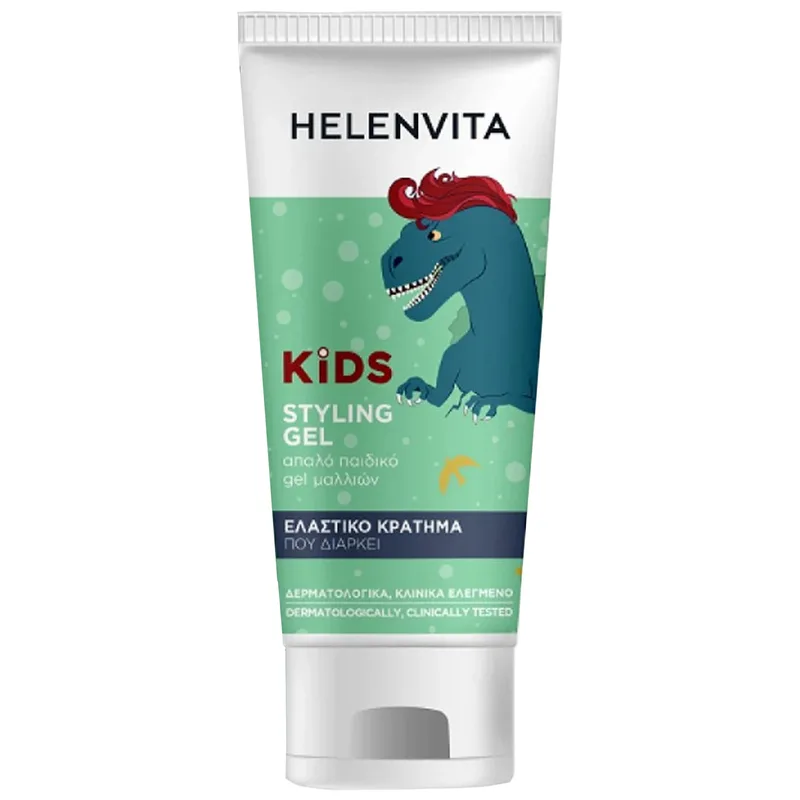 Helenvita Kids Dino Styling Gel Απαλό Παιδικό Τζελ Μαλλιών 100ml
