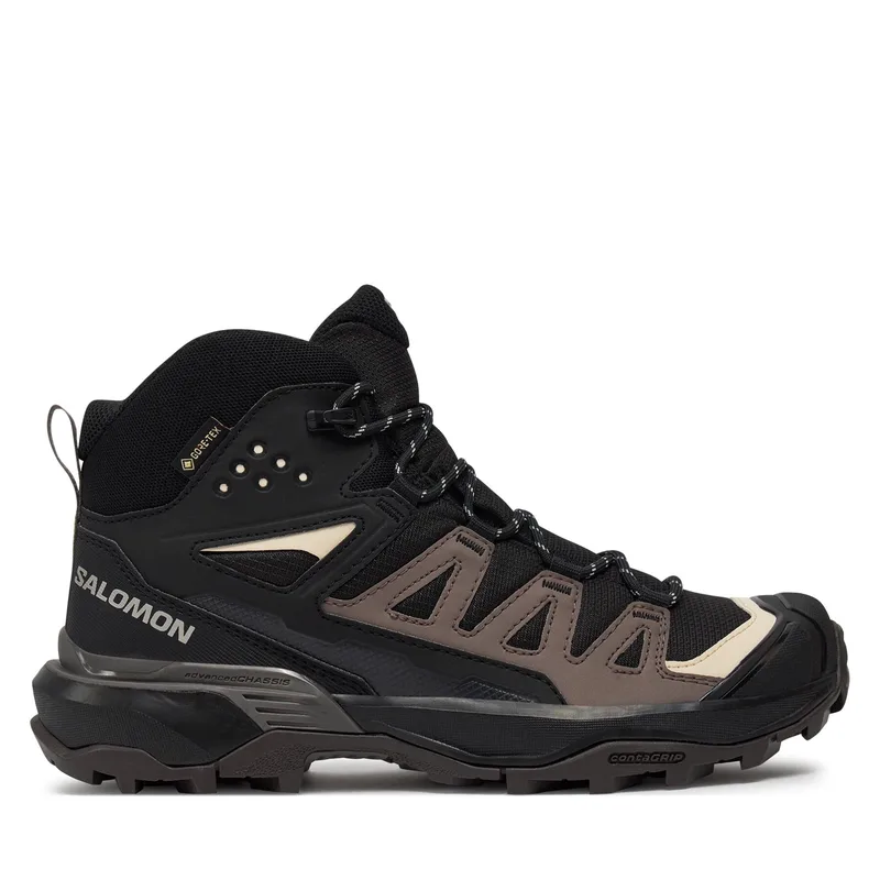 Παπούτσια πεζοπορίας Salomon X Ultra 360 Mid Gore-Tex L47448600 Μαύρο