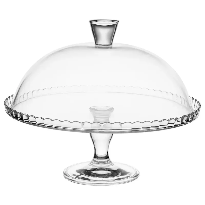 Pasabahce Τουρτιέρα Γυάλινη Με Καπάκι Και Πόδι Patisserie 32cm