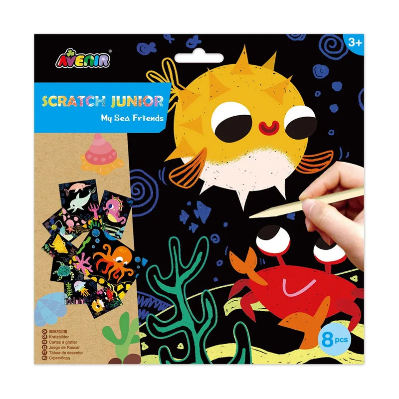 Ζωγραφική Scratch Avenir Sea Friends