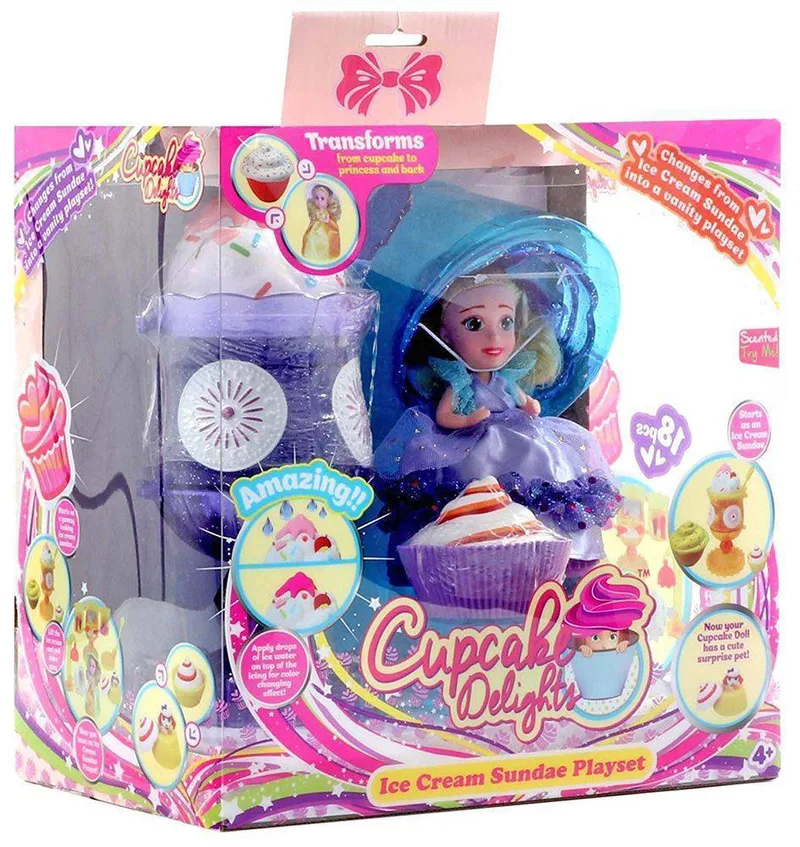 PLAYSET JUST TOYS CUP CAKE SURPRISE ΠΑΓΩΤΟ ΜΩΒ (1140)