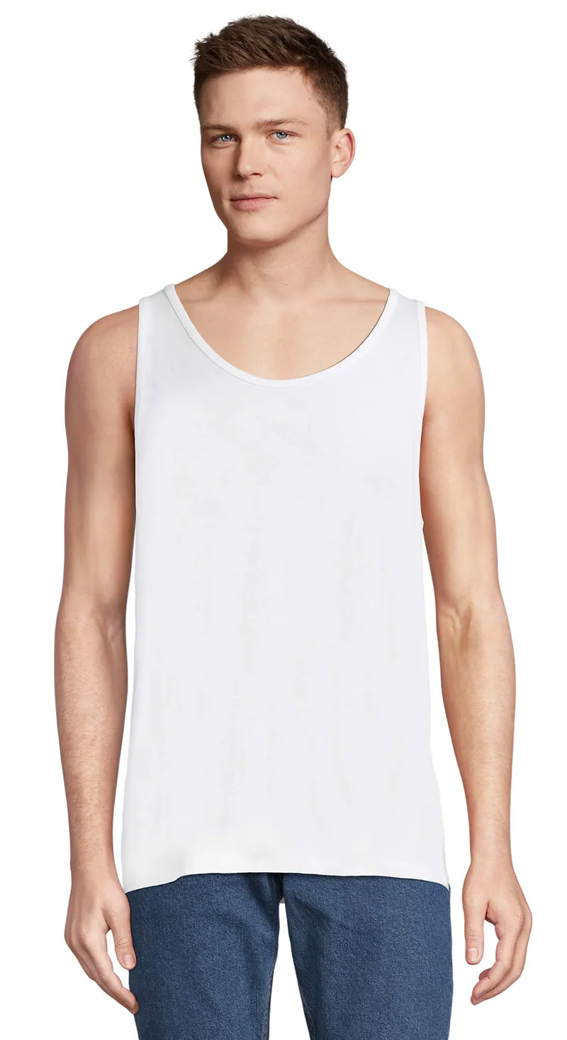 Αμάνικο οργανικό T-shirt Sol's Crusader TT - 03980 White