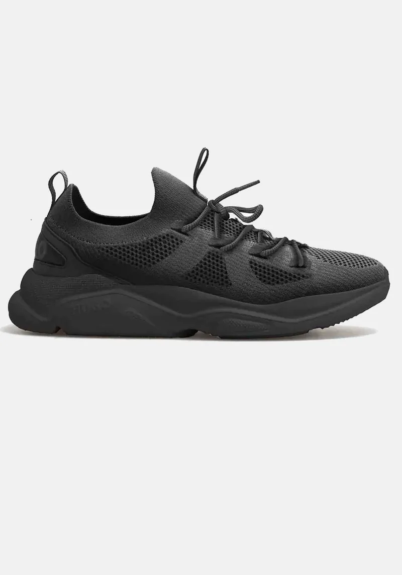 HUGO Sneakers της σειράς Leon Runn - 50541684 001 Black