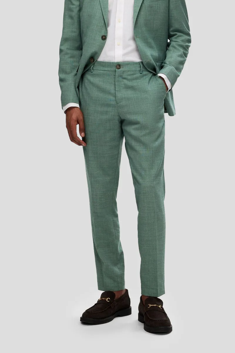 SELECTED HOMME Ανδρικό Πράσινο Slim Fit Suit Trousers
