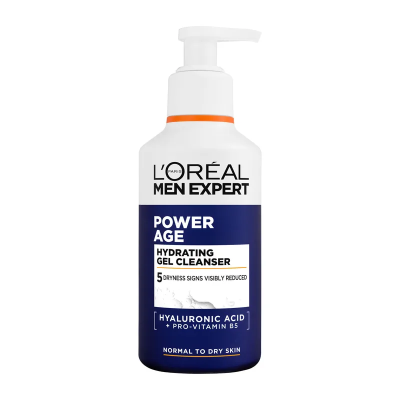 Men Expert Power Age Ενυδατικό Τζελ Καθαρισμού 260ml
