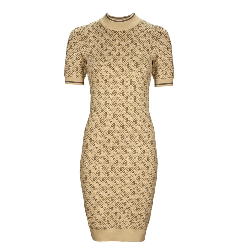Κοντά Φορέματα Guess SS LISE 4G LOGO SWTR DRESS