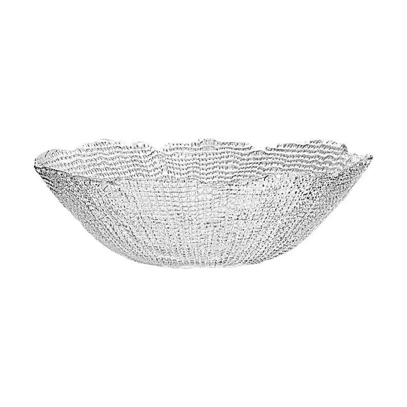 Σαλατιέρα Γυάλινη Διάφανη 27,5x8εκ. Roche Estia 07-39387 (Σετ 2 Τεμάχια) (Υλικό: Γυαλί, Χρώμα: Διάφανο ) - estia - 07-39387