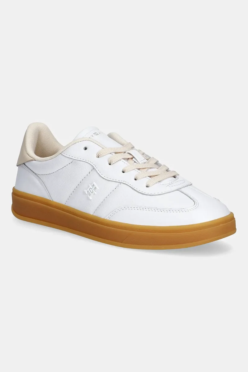 Δερμάτινα sneakers Tommy Hilfiger TH PREMIUM HERITAGE SNEAKER