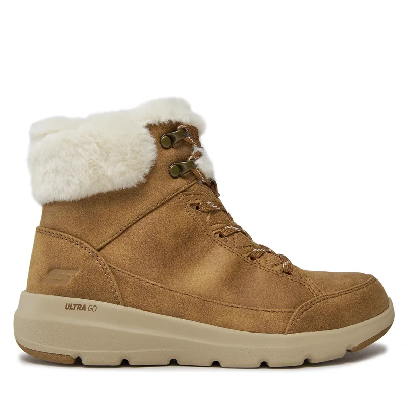 Μποτίνια Skechers Glacial Ultra Cozyly 144178/CSNT Καφέ