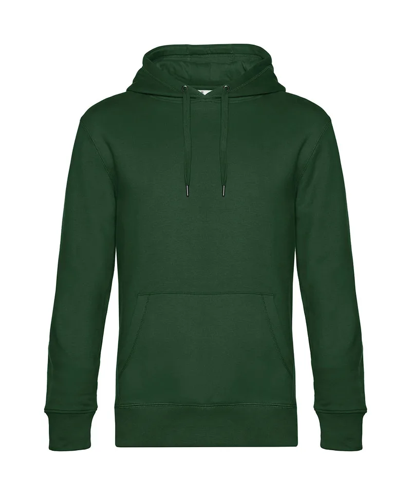 Hoodie Φούτερ WU02K B & C King Bottle Green