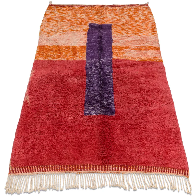 Χαλιά Rugsx Χαλί BERBER MR4015 Beni Mrirt χειροποί 150x200 cm
