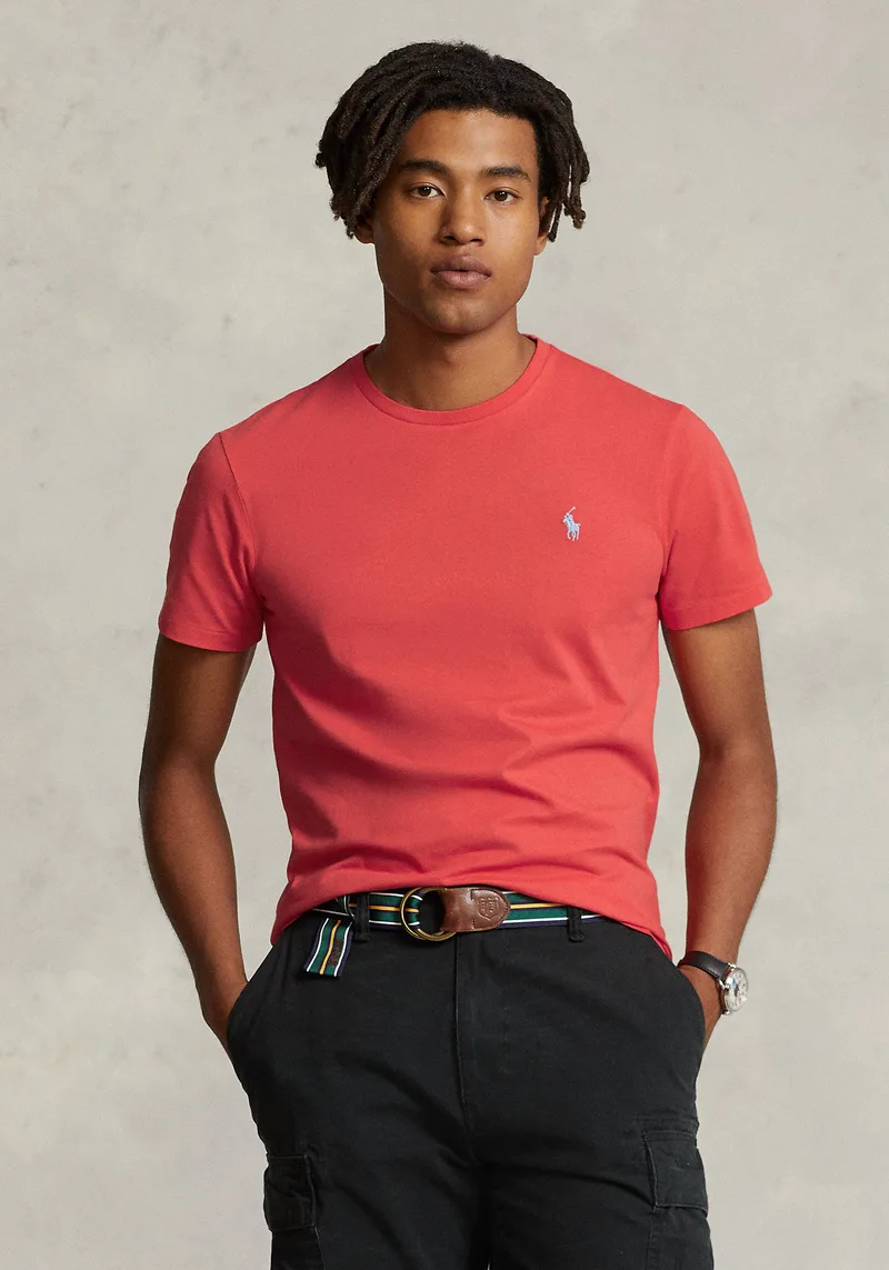 Polo Ralph Lauren Μπλούζα της σειράς Jersey Crewneck - 710671438 302 Red