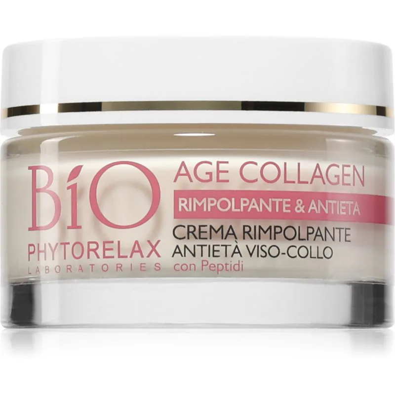 Phytorelax Laboratories Age Collagen λαμπρυντικήαντιρυτιδική κρέμα για ενίσχυση επιδερμίδας πρόσωπου 50 ml