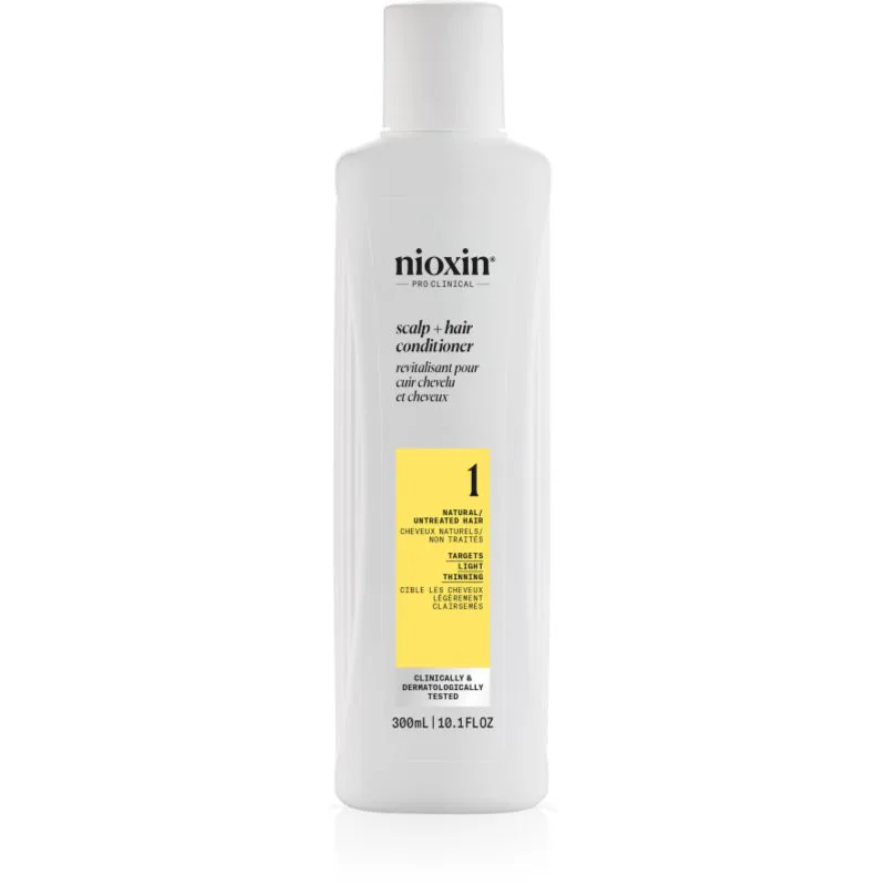 Nioxin System 1 κοντίσιονερ για την αντιμετώπιση της αραίωσης των μαλλιών 300 ml