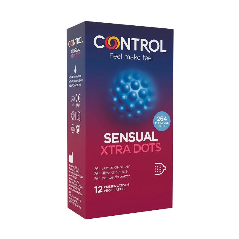 Condom Control Xtra Sensation 12 units
