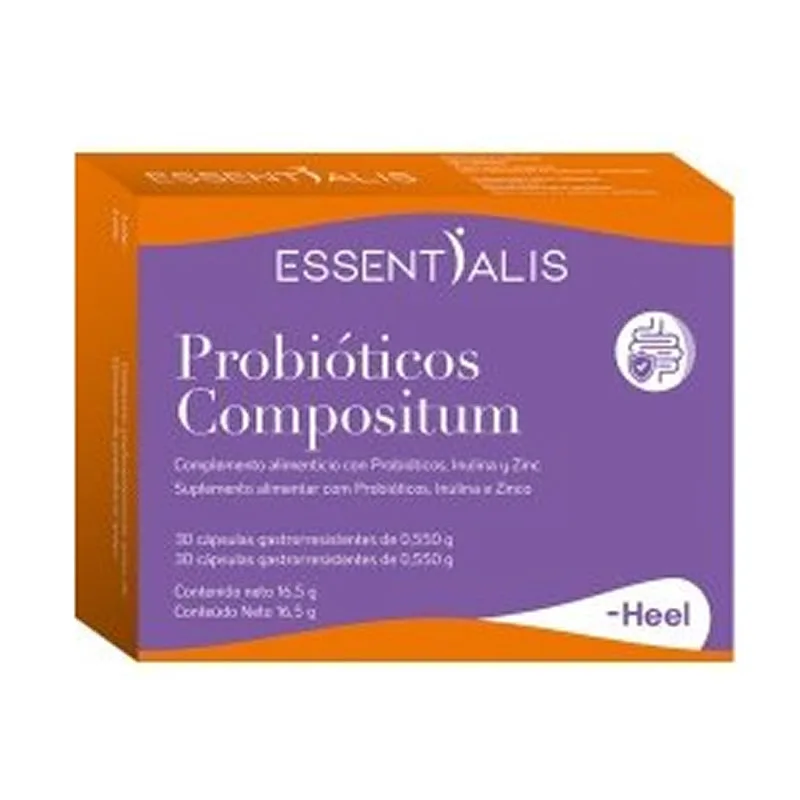 Essentials Heel Compositum Probiotics 30 Capsules