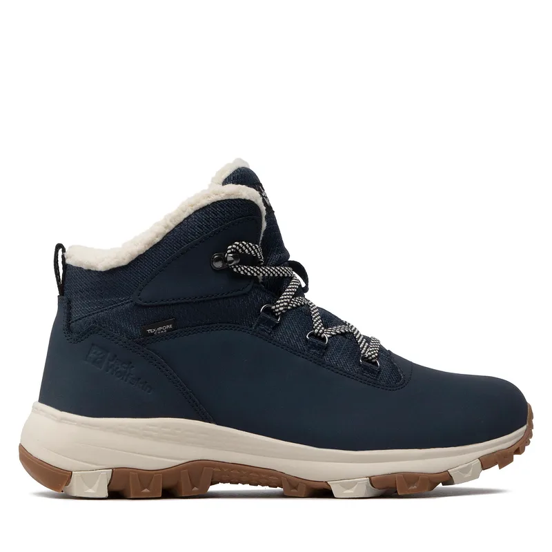 Παπούτσια πεζοπορίας Jack Wolfskin Everquest Texapore Mid W 4053581 1171 080 Σκούρο μπλε