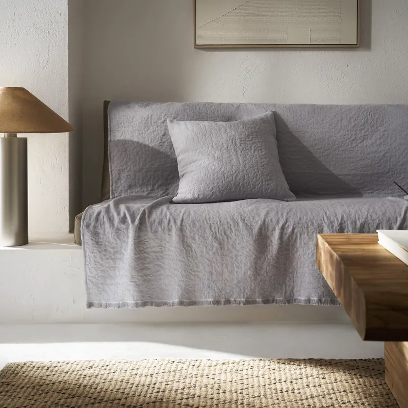 Ριχτάρι Καναπέ Τριθέσιου (180x300) Gofis Home Francis Magnet Grey 729/15