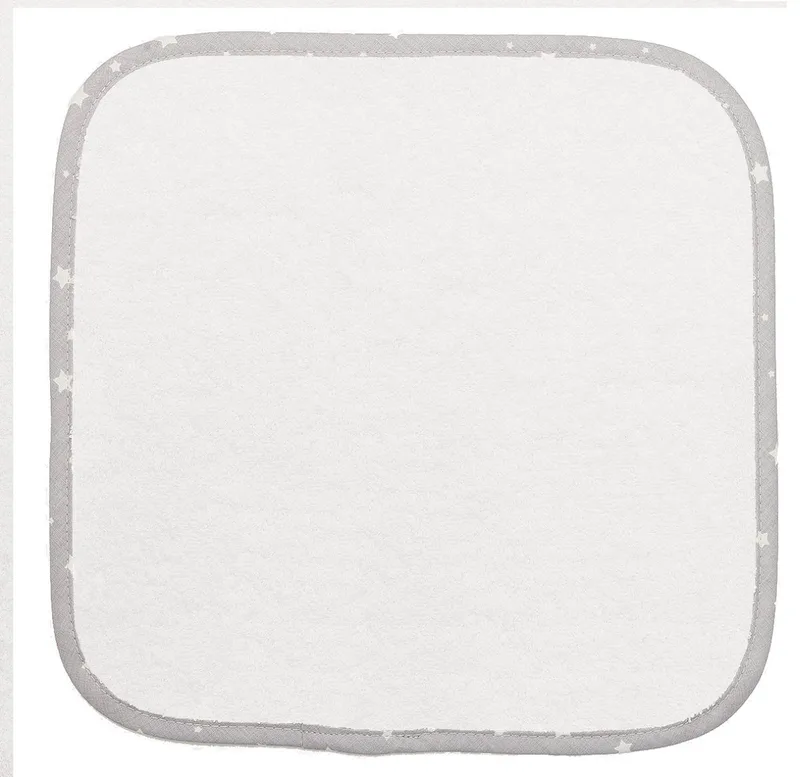 ΛΑΒΕΤΕΣ ΩΜΟΥ bebe 05 30Χ30 ΛΕΥΚΟ/ΓΚΡΙ Cotton 100%