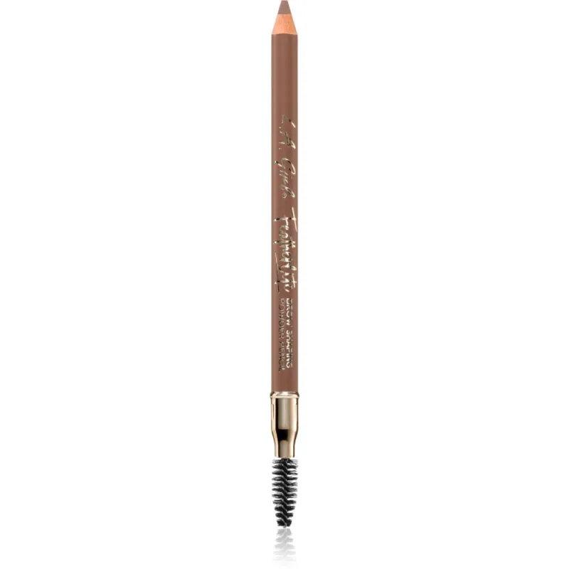L.A. Girl Cosmetics Featherlite μακράς διαρκείας μολύβι για τα φρύδια με βούρτσα απόχρωση Dark Blonde 1.1 γρ