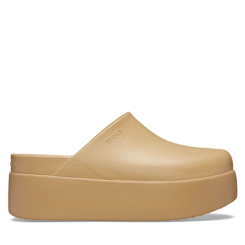 Παντόφλες Crocs Dylan Platform Clog 209870 Καφέ