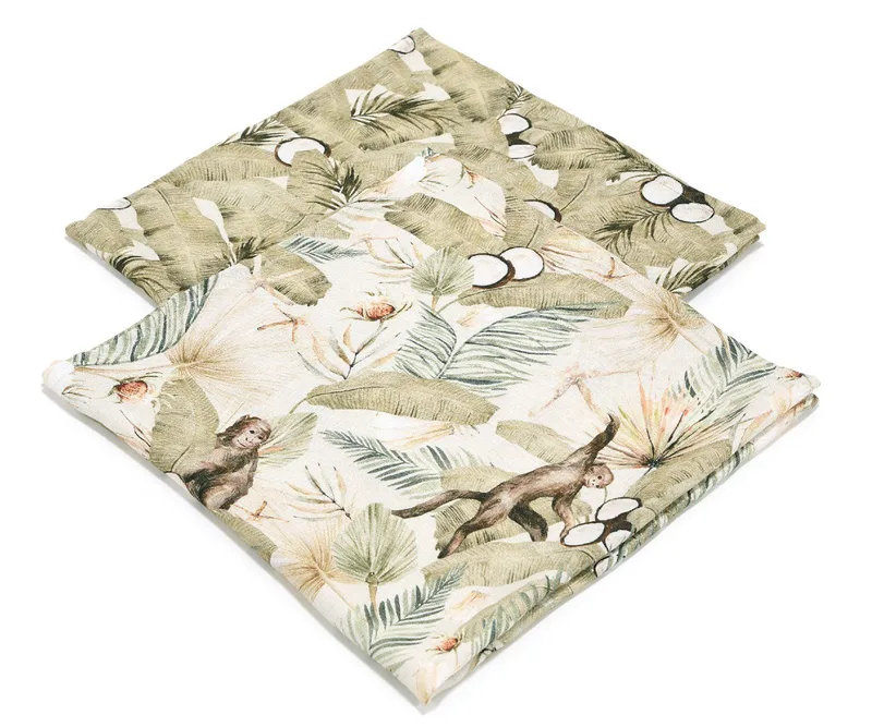 Σετ Πάνες Αγκαλιάς 2 Τεμαχίων La Millou Bamboo Boho Coco 70x70