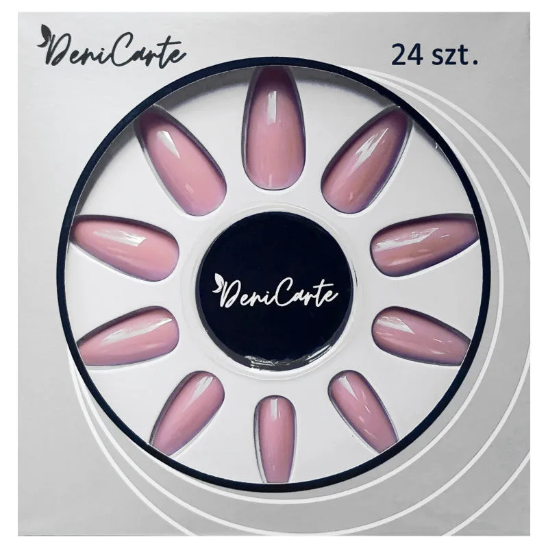 Deni Carte Gel Nails - Nude Beige Fake Nails