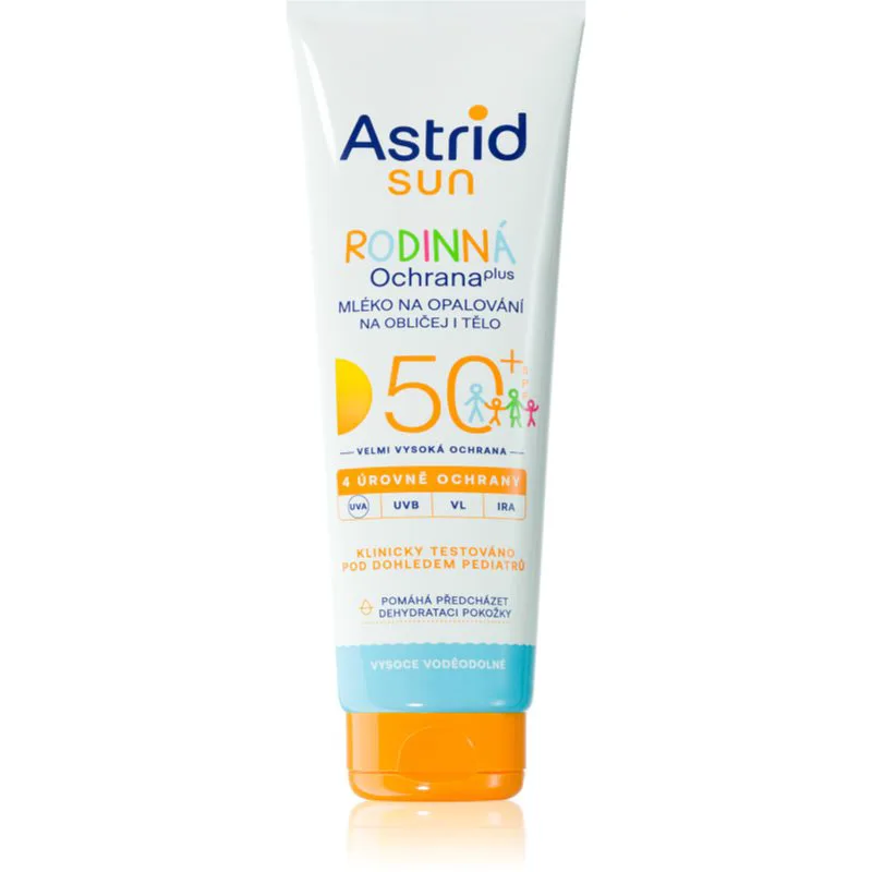 Astrid Sun αντηλιακό γαλάκτωμα SPF 50+ 250 ml