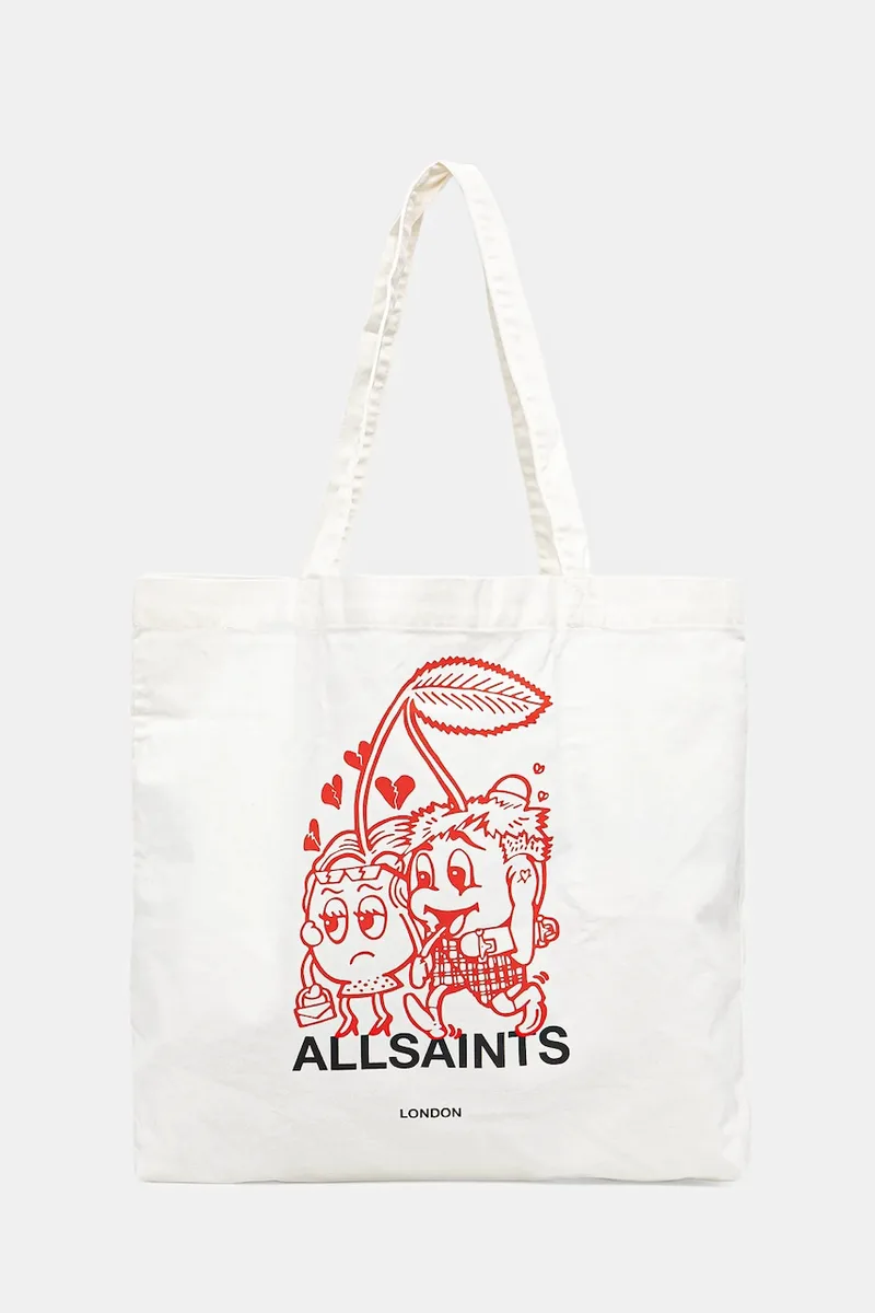 Βαμβακερή τσάντα AllSaints BREAKUP 40 x 35 x 13 cm