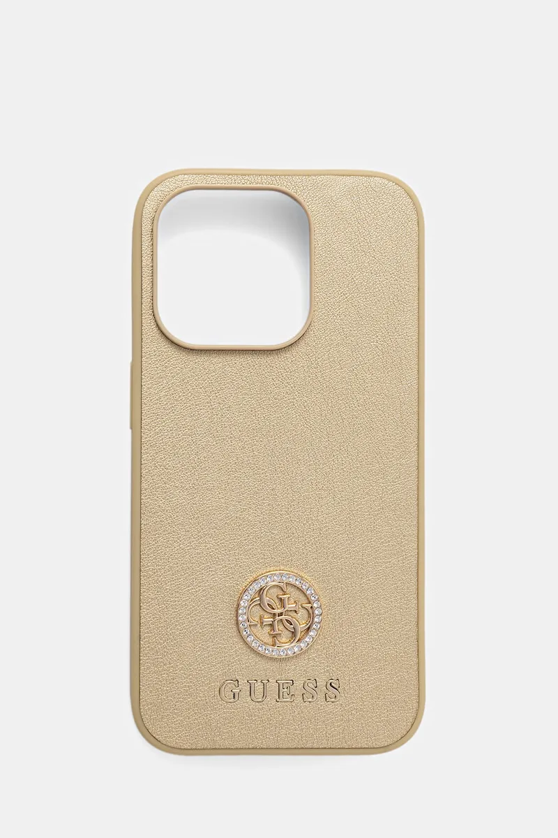 Guess θήκη τηλεφώνου από απομίμηση δέρματος iPhone 15 Pro