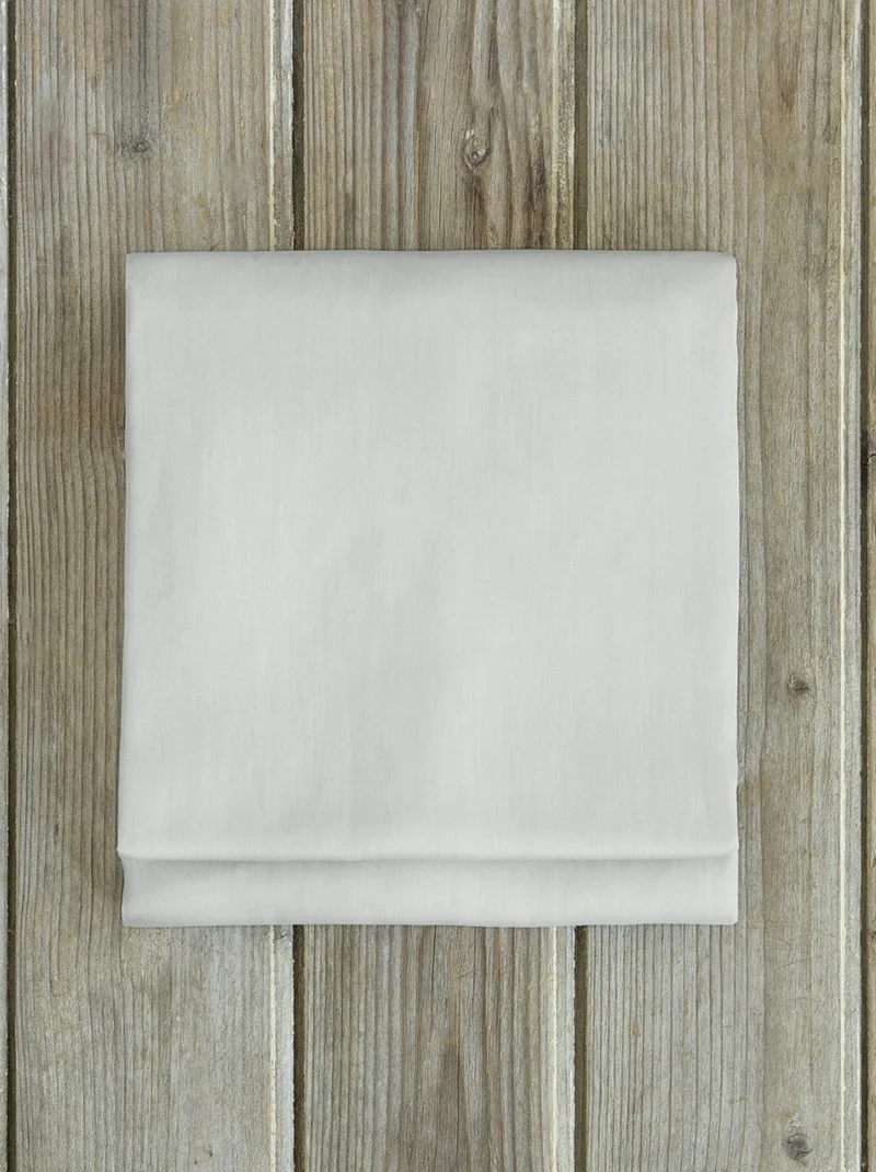Σεντόνι Μονό Nima Superior Satin Soft Gray 160x260