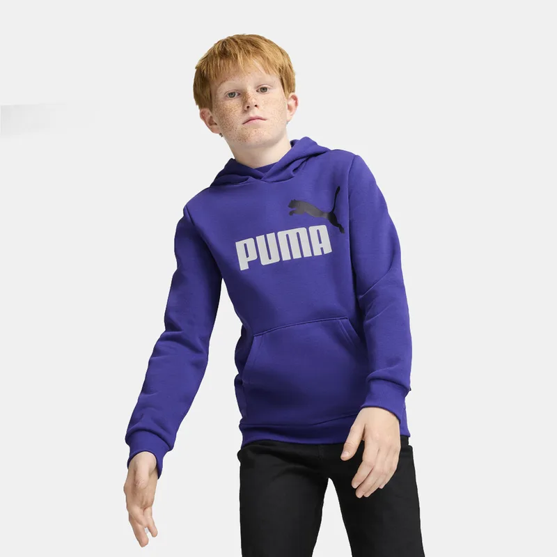 Puma Ess+ 2 Col Big Logo Παιδική Μπλούζα με Κουκούλα (9000193582_79614)