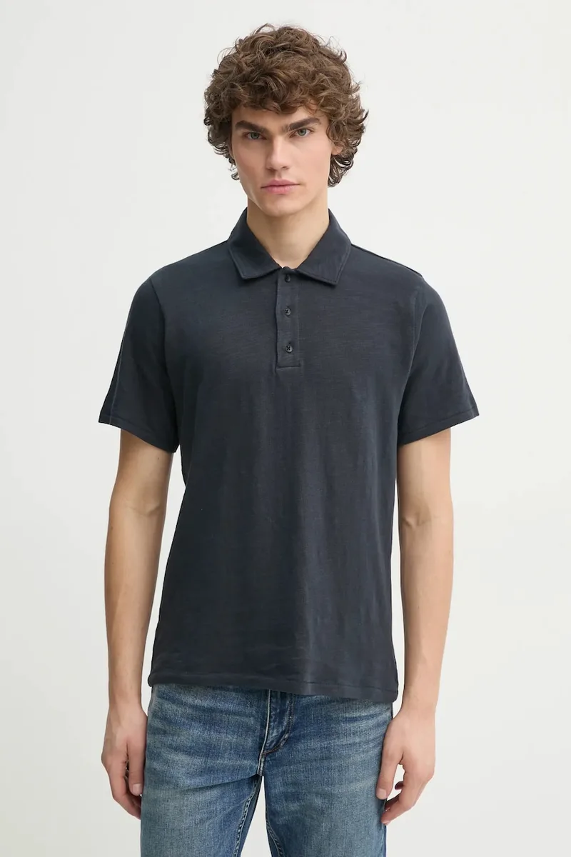 Βαμβακερό μπλουζάκι πόλο Rag & Bone