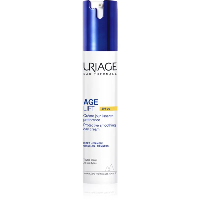 Uriage Age Lift Protective Smoothing Day Cream SPF30 προστατευτική κρέμα ημέρας ενάντια στις ρυτίδες και των μαύρων στίγματων SPF 30 40 ml