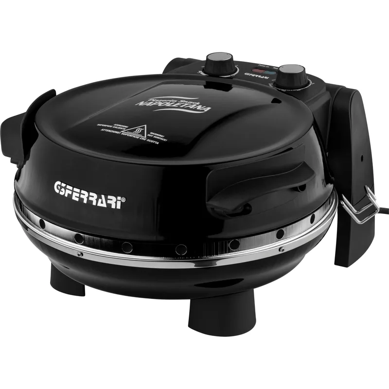 G3Ferrari G 1003210 Napoletana Pizzeria Snack Pizzaofen Black