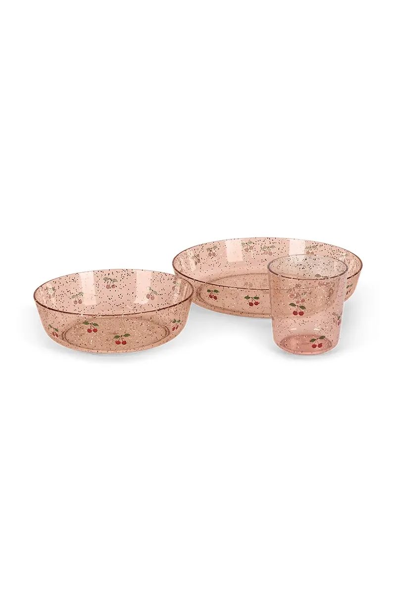 Konges Sløjd σετ σκεύων παιδικό SPARKLY DINNER SET