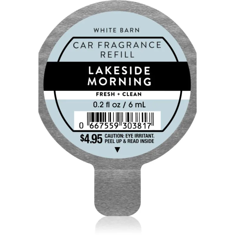 Bath & Body Works Lakeside Morning άρωμα για αυτοκίνητο ανταλλακτικό 6 ml