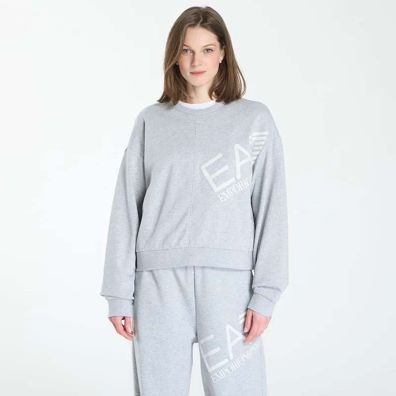 Φούτερ EA7 Emporio Armani Logo Series Sweatshirt Light Grey Melange M
