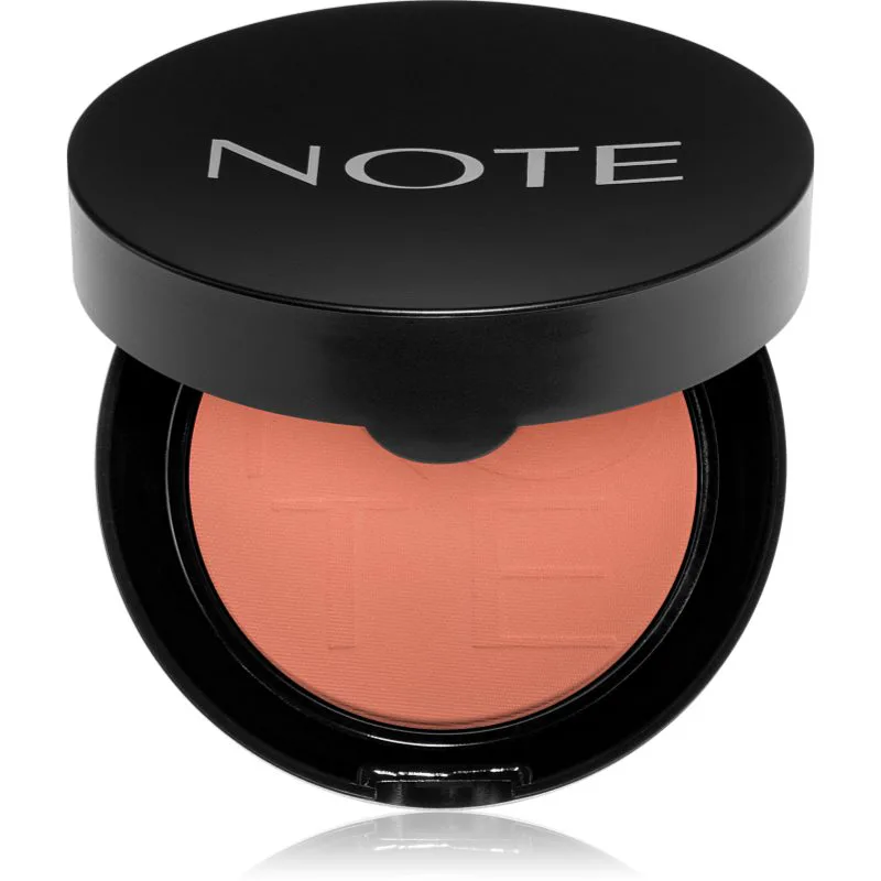 Note Cosmetique Luminous Silk πουδρέ ρουζ 04 Soft Peach 5,5 γρ