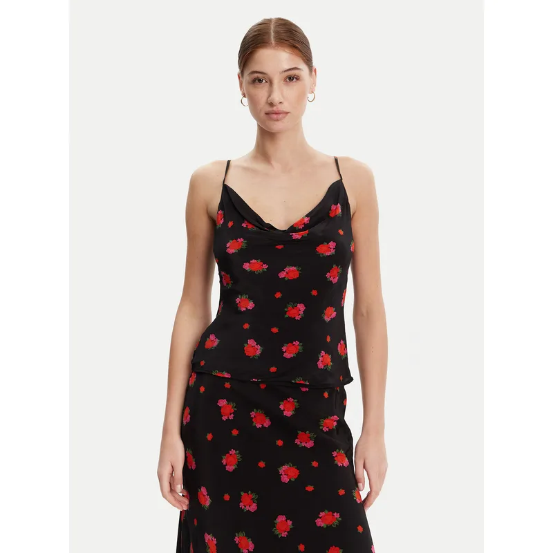 Bardot Τοπ 59752TB2 Μαύρο Slim Fit