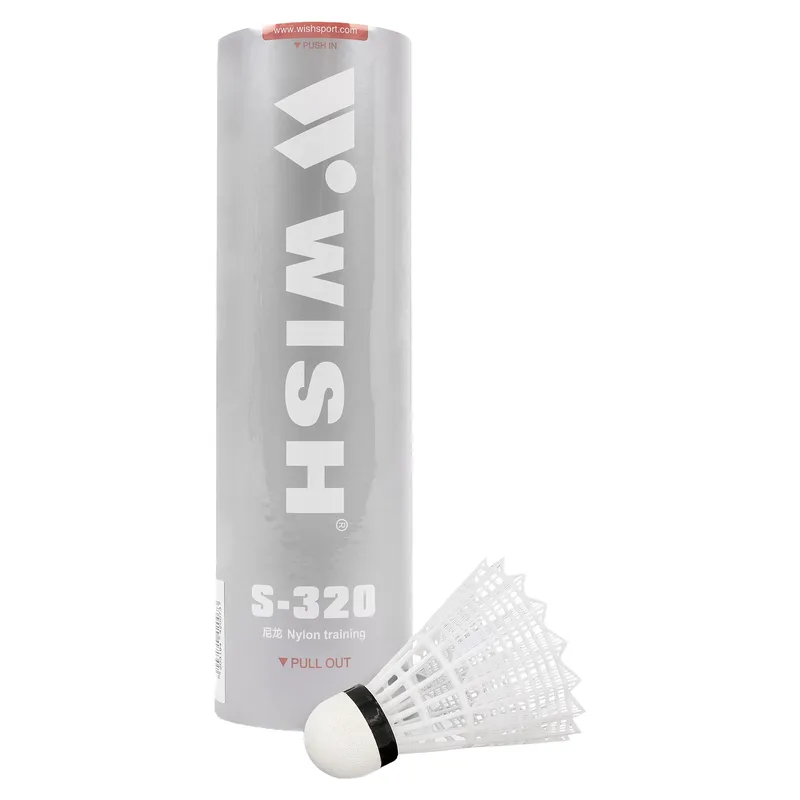 Μπαλάκια Badminton Nylon Shuttlecock S-320 6Τμχ